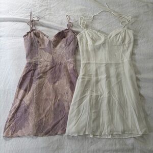 Aritzia Wilfred Fable Mini Dresses Set of 2